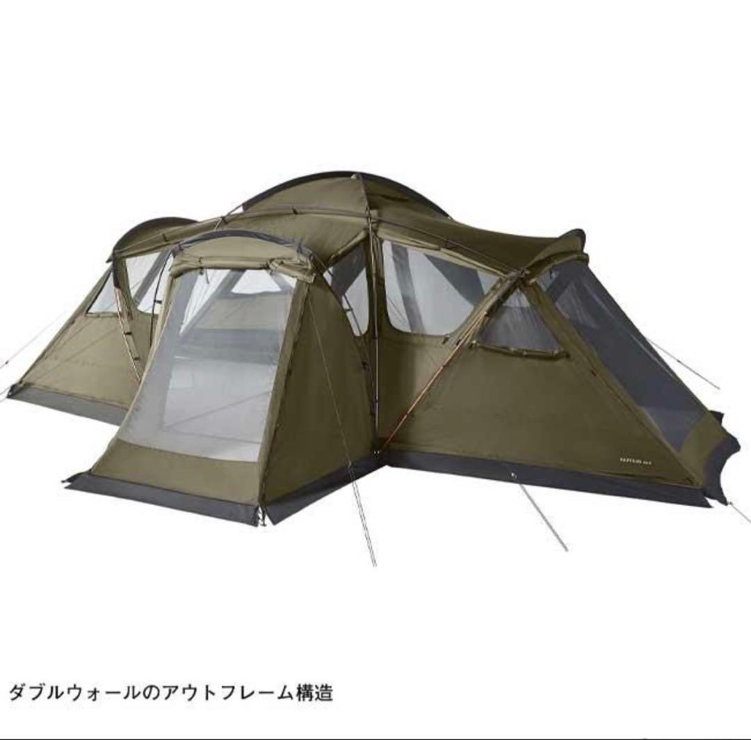 ノースフェイス　ノーチラス4×４　ルーフプリント、フットプリント付2ルームテント