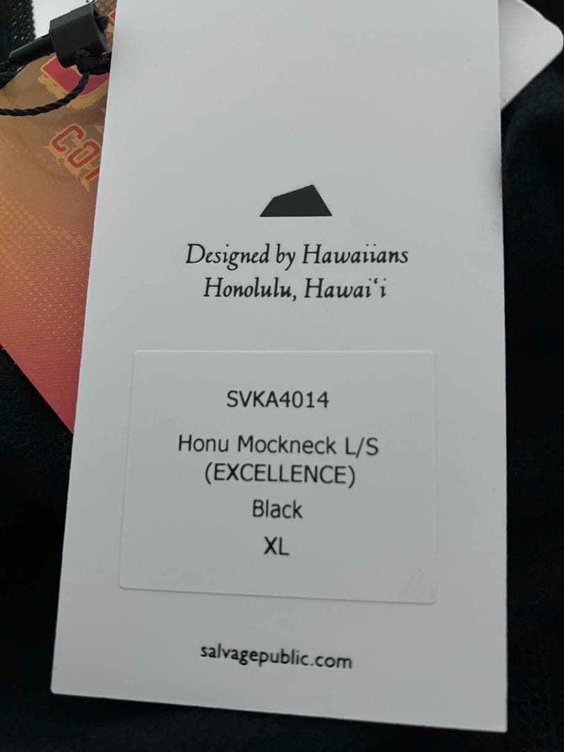 【ゆったりサイズ✨】新品 サルベージパブリック モックネックシャツ XL 黒