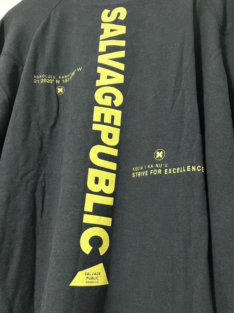 【ゆったりサイズ✨】新品 サルベージパブリック モックネックシャツ XL 黒