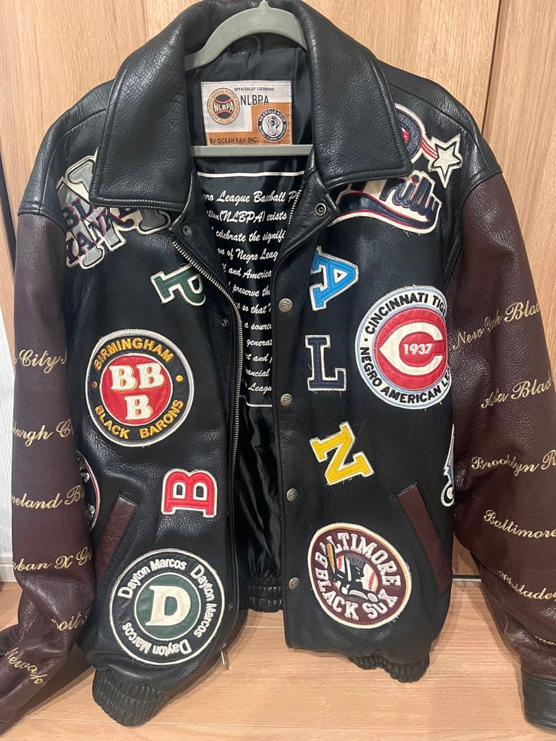 ニグロリーグ　革ジャン