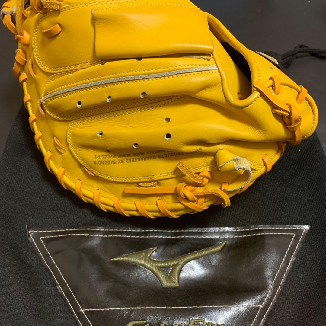 Mizuno Global Elite グローブ イエロー　ダイヤのA 御幸一也