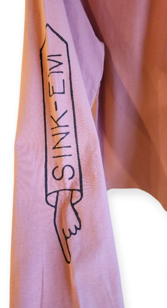 (美品)Malbonマルボン オレンジ 長袖ポロシャツ M