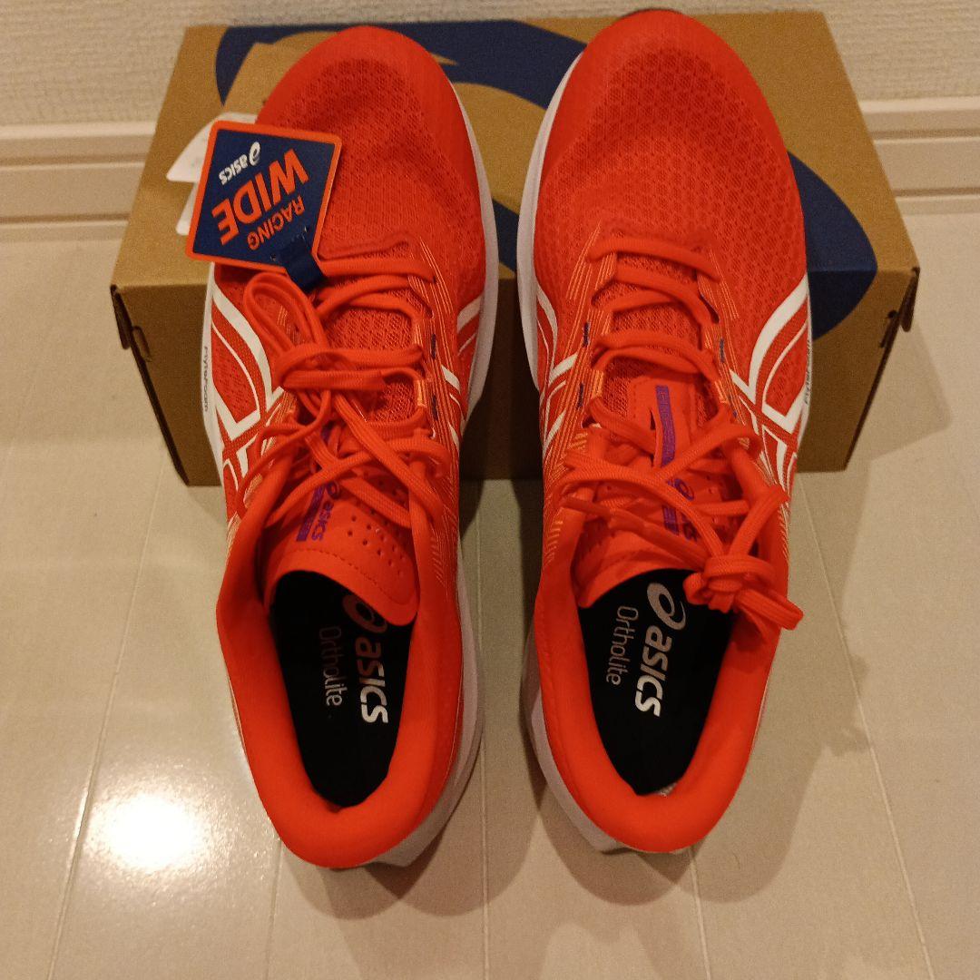 アシックス HYPER SPEED 5 WIDE 27.0 新品購入 試走のみ