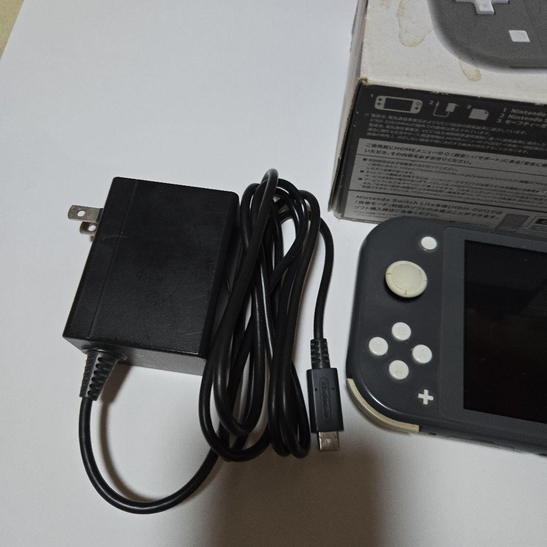 Nintendo Switch Lite グレー 本体と充電器付き