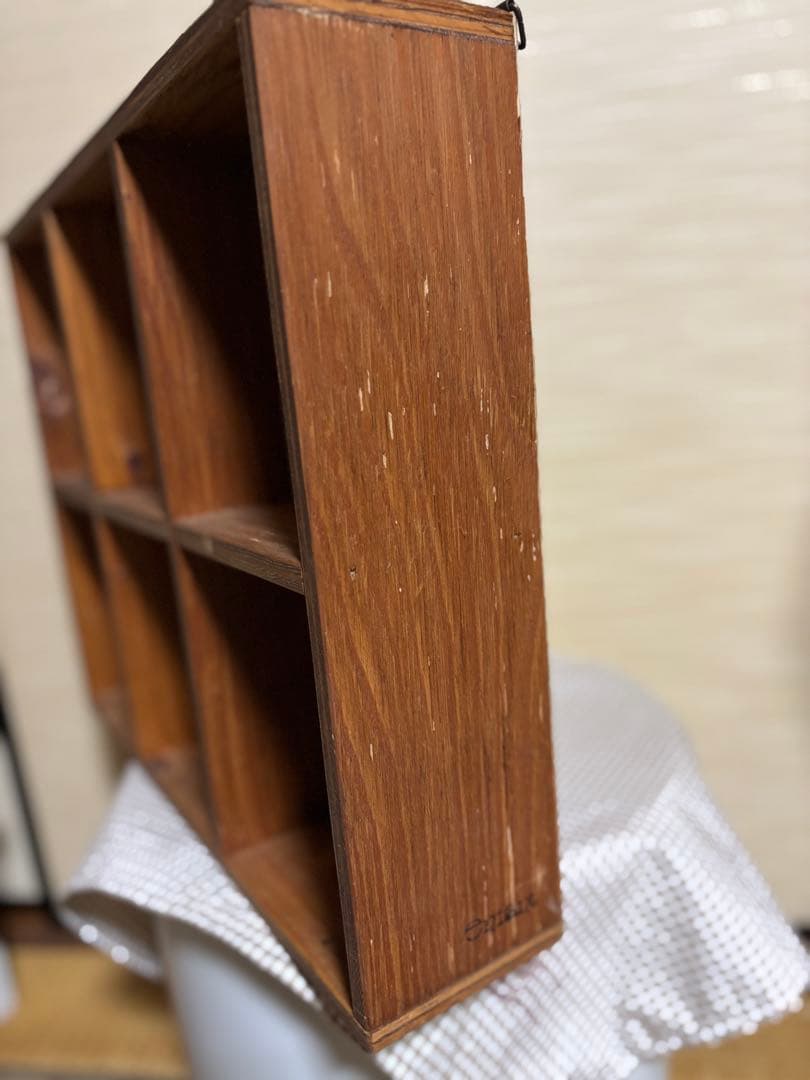 アンファン　麦ステンシルシリーズ飾り棚