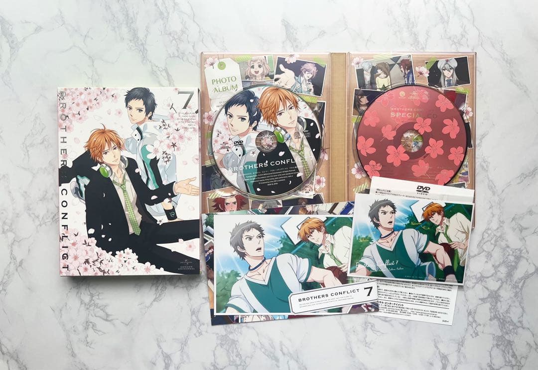 BROTHERS CONFLICT ブラコン 初回限定版 DVD 1~7巻
