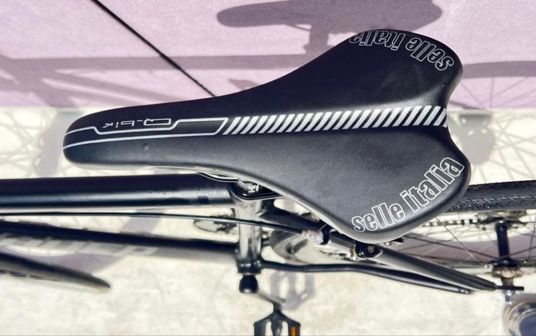 LEADER シングルスピードバイクブラック1805TR 状態良