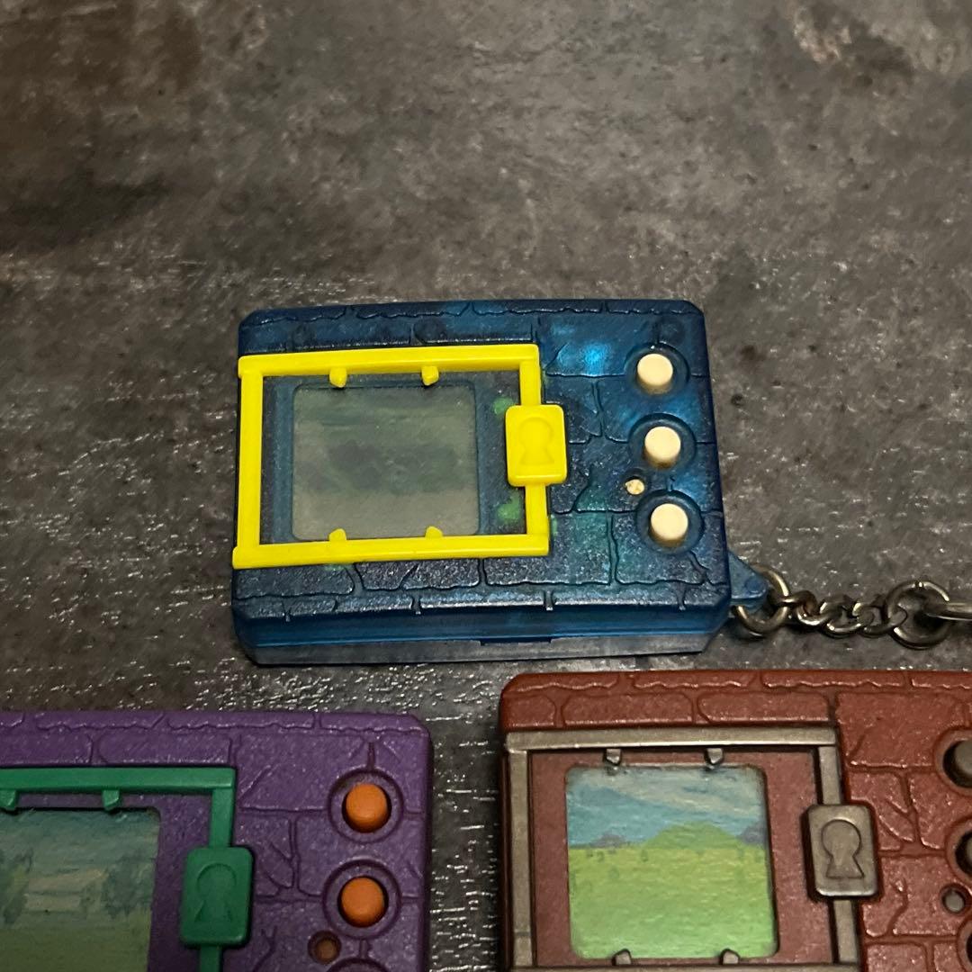 ★デジタルモンスター デジモン クリアブルー パープル ブラウン ※動作確認済