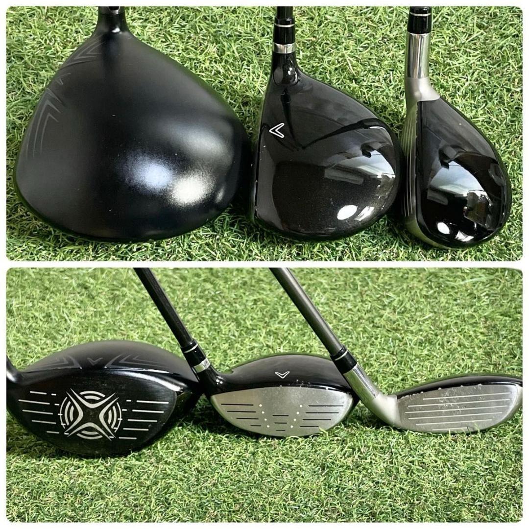 【レフティ】キャロウェイ XR LEGACY V ゴルフクラブセット 11本 左