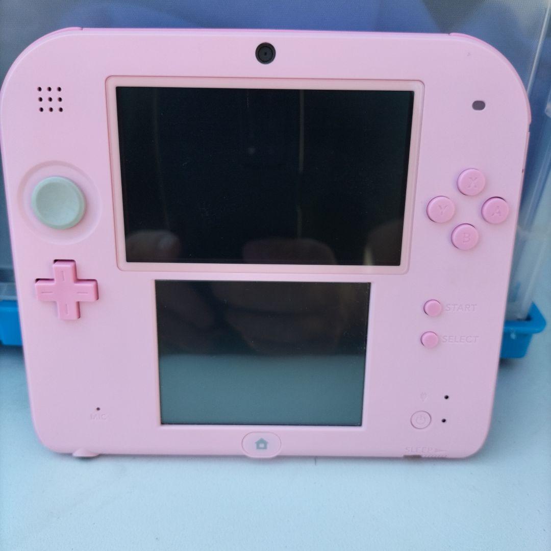 美品ニンテンドー2DS ピンク 箱付き