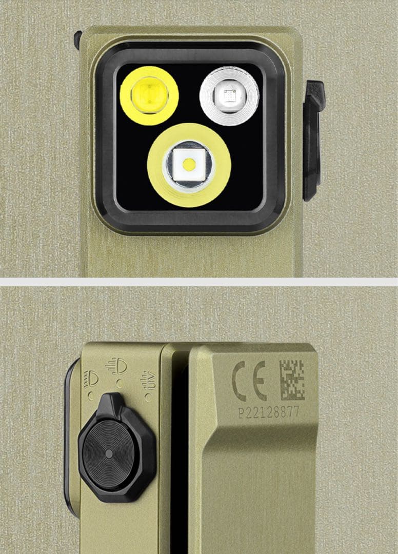 オーライト　olight Oclip Ultra OAL合金製 ライトオリーブ