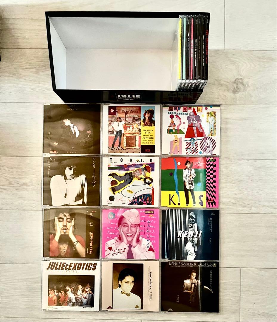 【希少】沢田研二 SINGLE COLLECTION BOX