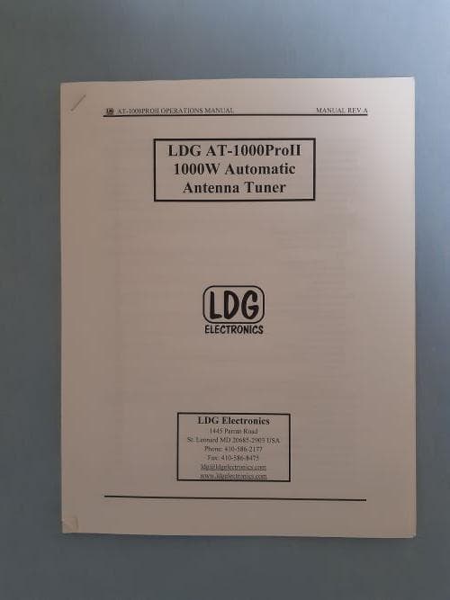 オートアンテナチューナー　LDG AT-1000ProII 　１０００W