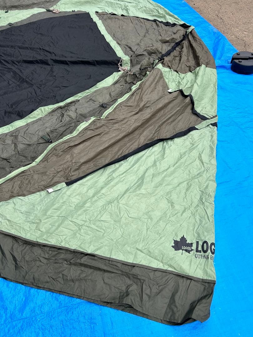 【美品】ロゴス neos 3ルームドゥーブル XL-BJ