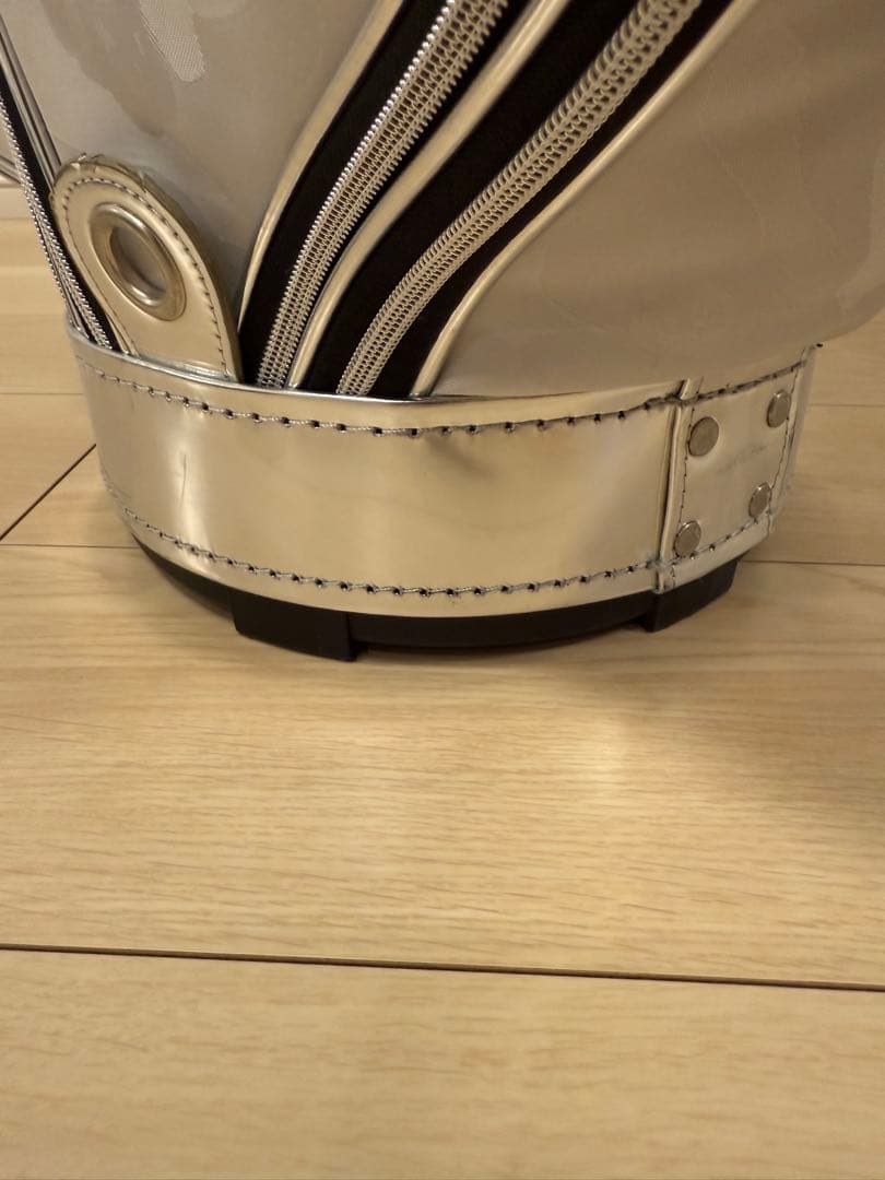 MARK & LONA 迷彩柄 キャディバッグ　ホワイト