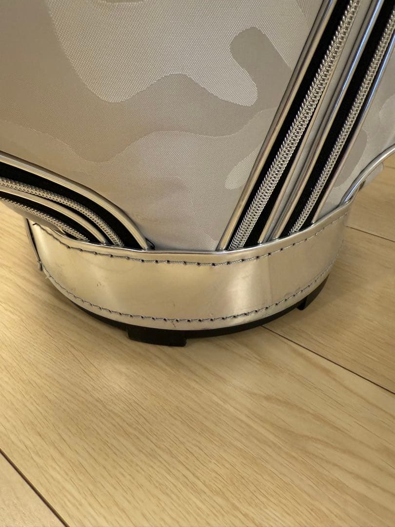 MARK & LONA 迷彩柄 キャディバッグ　ホワイト