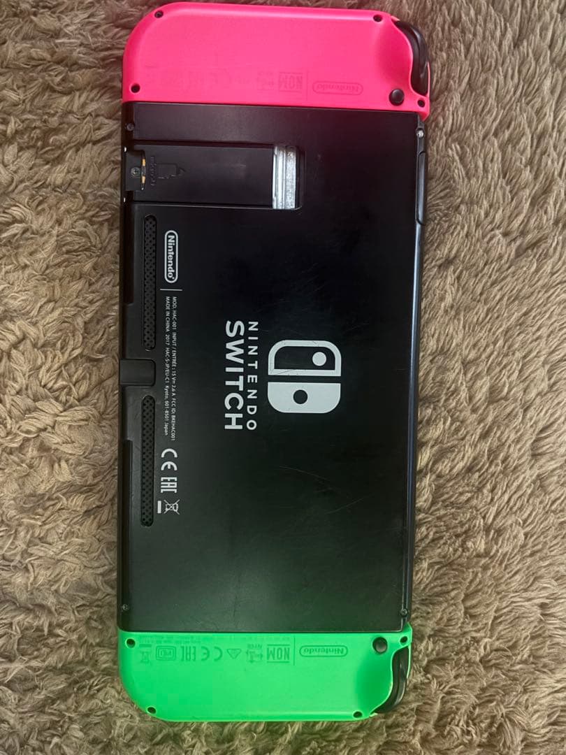 ミ*人様 Nintendo Switch 本体 グリーン/ピンク