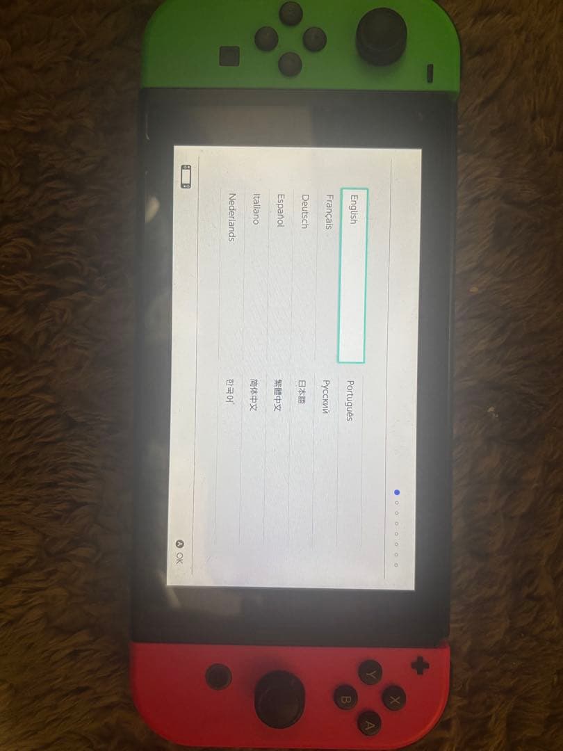 ミ*人様 Nintendo Switch 本体 グリーン/ピンク