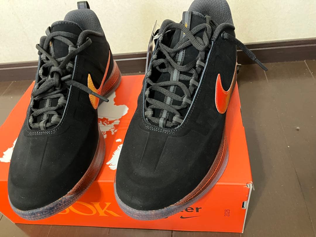 Nike book2 バスケットボールシューズ ブラック/オレンジ