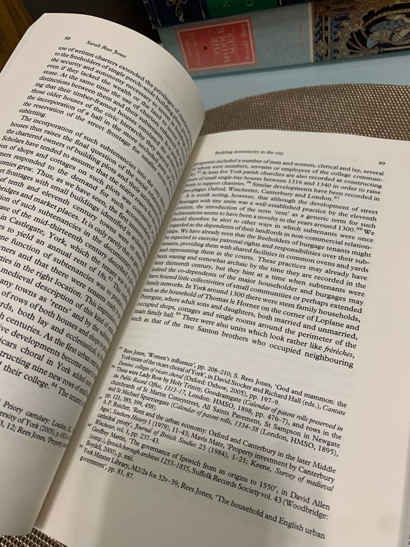 洋書 Medieval Domesticity