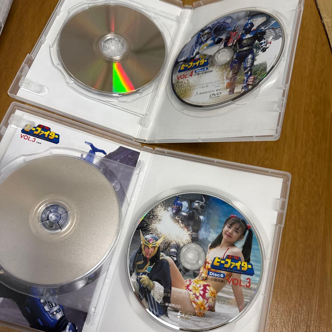 重甲 ビーファイター/ビーファイターカブト DVD まとめ売り 不揃い ジャンク