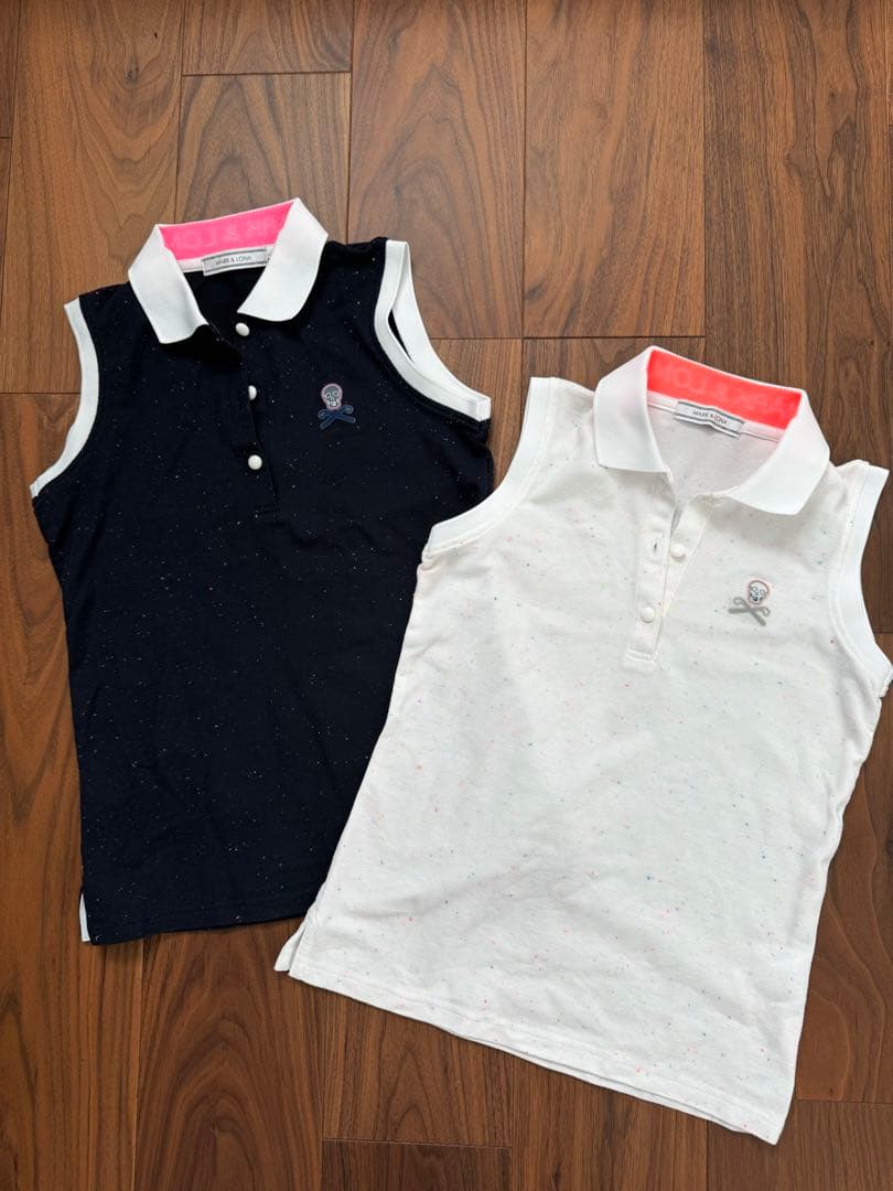 MARK&LONA レディース♡タンクトップ　S 二枚セット　ゴルフウェア