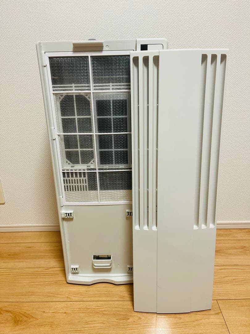 【極美品✨動作良好❗️】2022年製 コロナ 窓用エアコン 窓枠、リモコン付