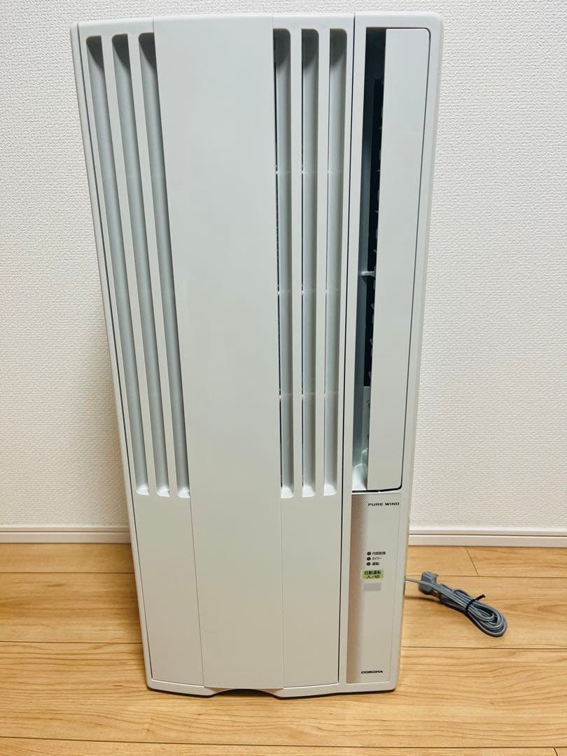【極美品✨動作良好❗️】2022年製 コロナ 窓用エアコン 窓枠、リモコン付