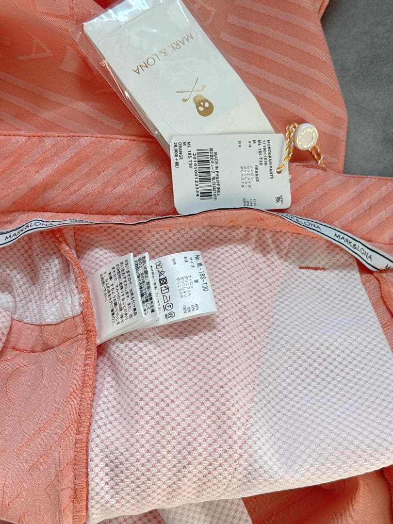 新品 ★ MARK&LONA ジャージー パンツ マーク&ロナ ボトムス 正規品