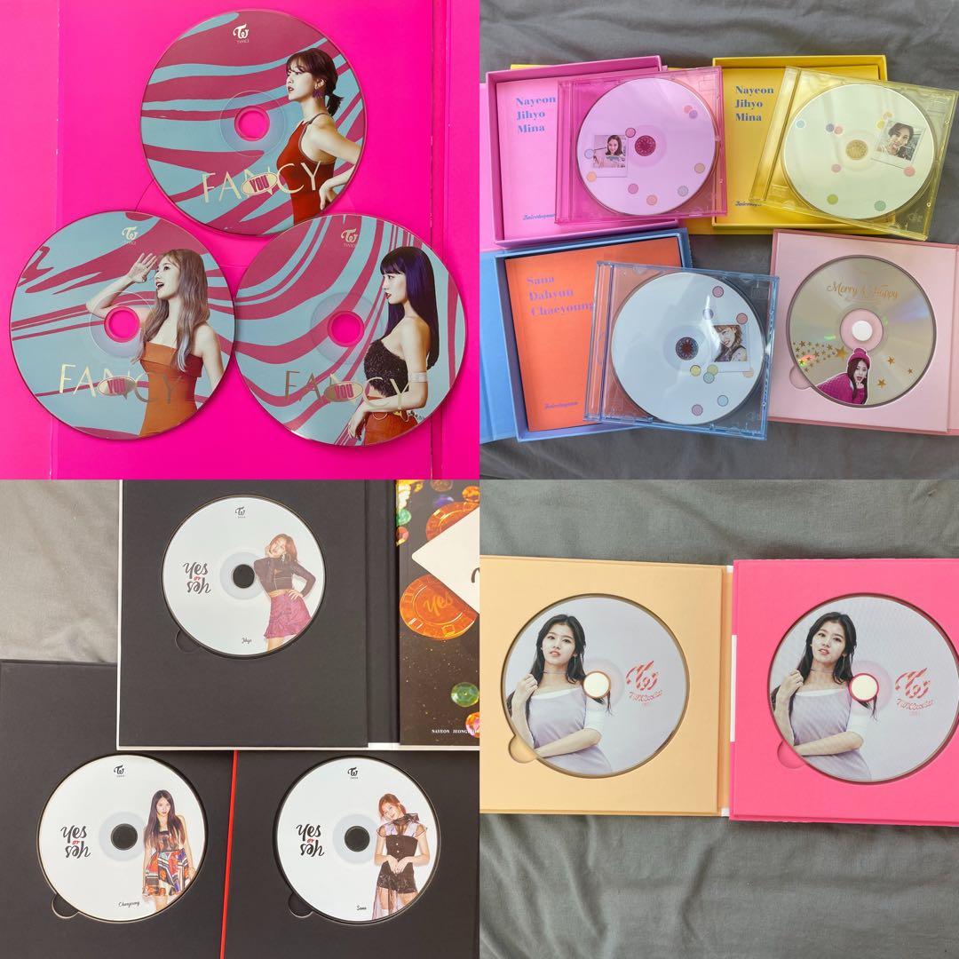 TWICE アルバム CD まとめ売り セット トレカ ポスター 特典付き