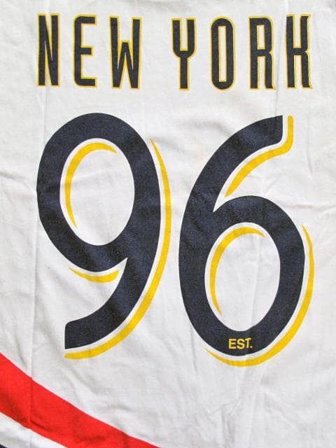 Majestic Red Bull New York ロング丈Tシャツ L