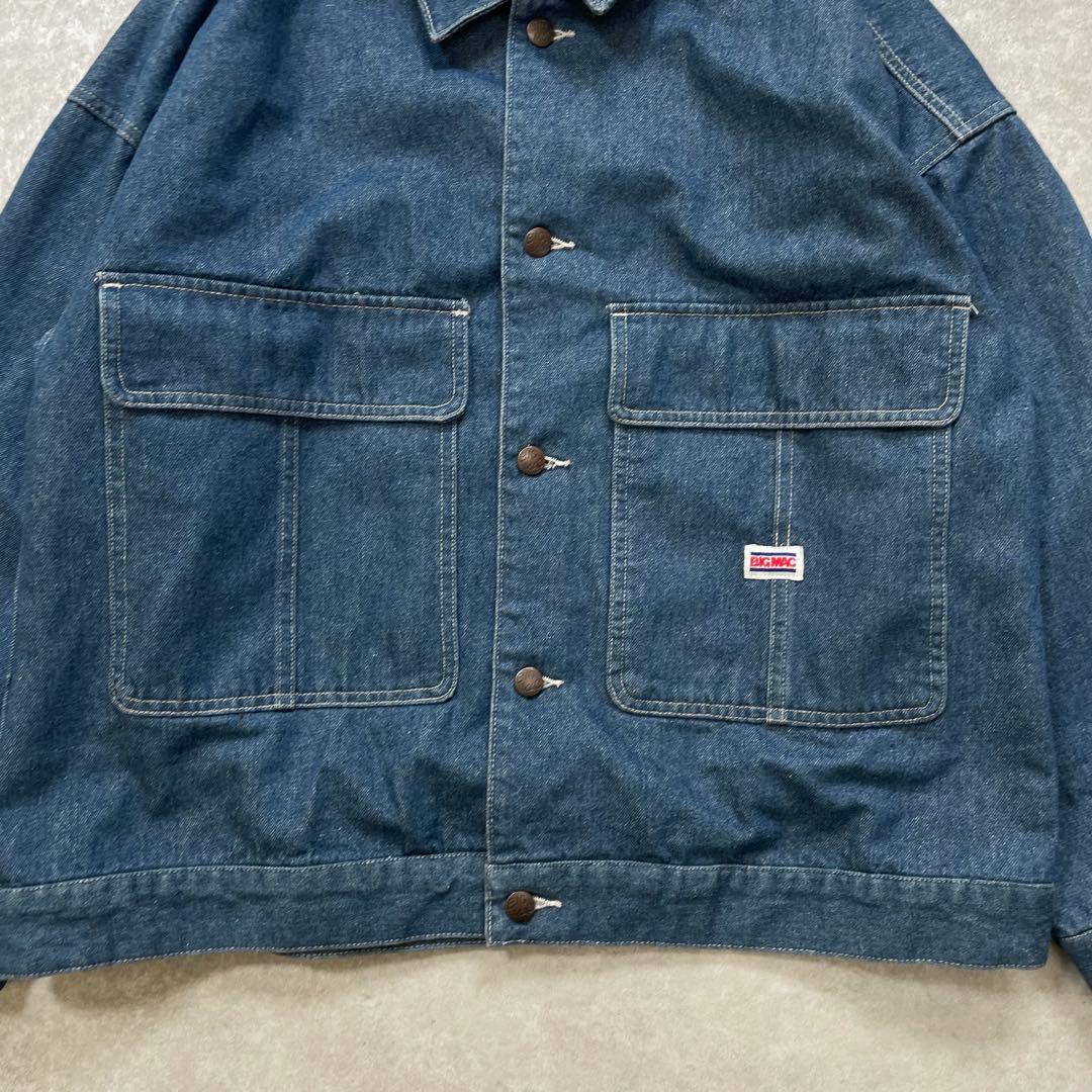 BIGMAC/デニムジャケット/M/ブルー/古着/カジュアル/ストリート系