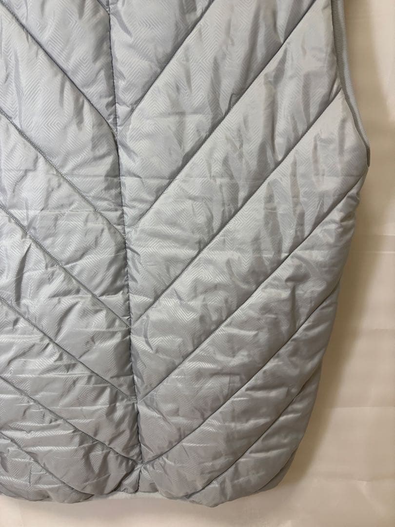 OAKLEY スカル ダウンベスト XL グレー 軽量 ゴルフウェア メンズ