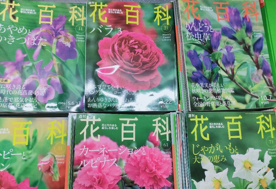 週刊花百科 全8巻80冊 講談社