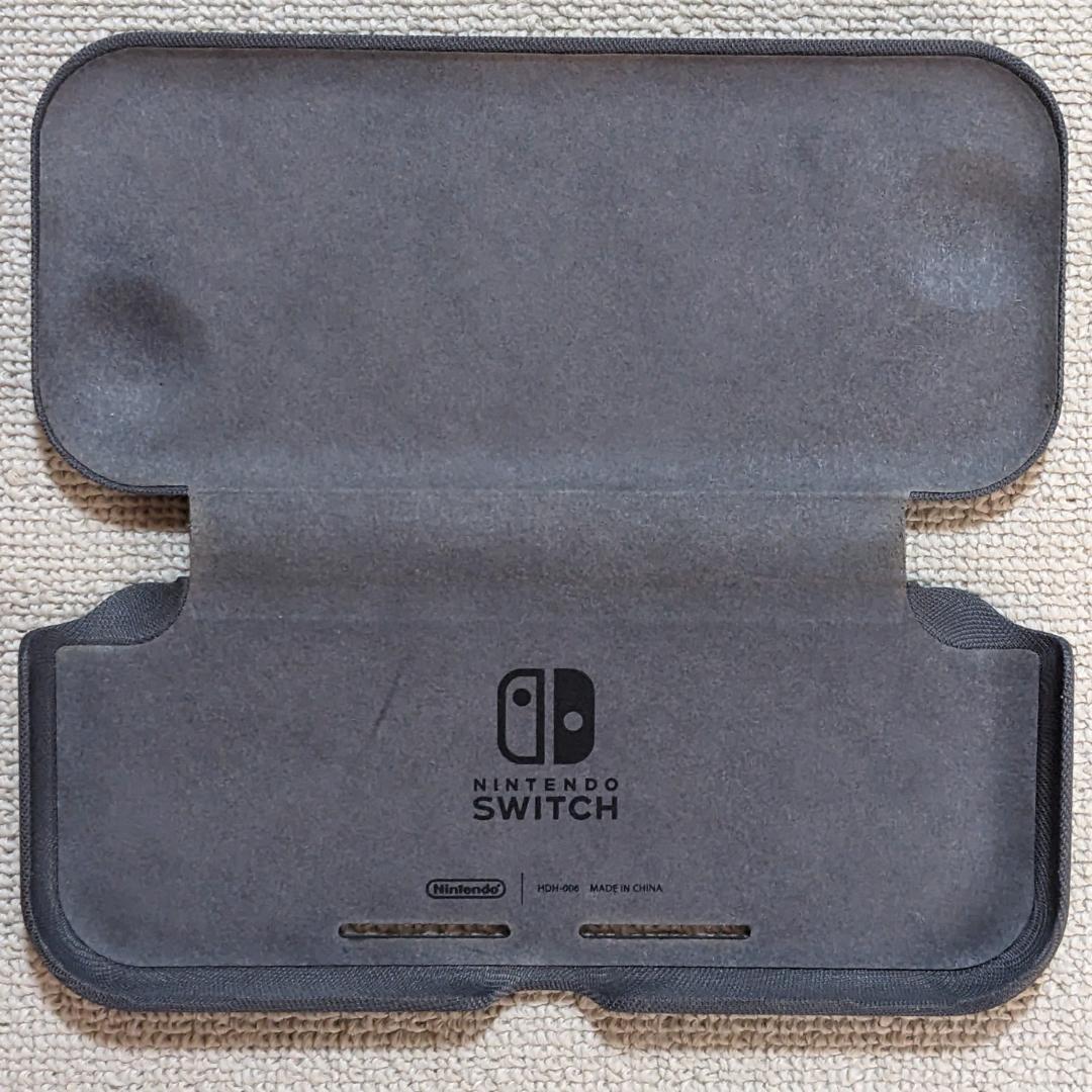 Nintendo Switch Lite グレー 本体 純正フリップカバー付き