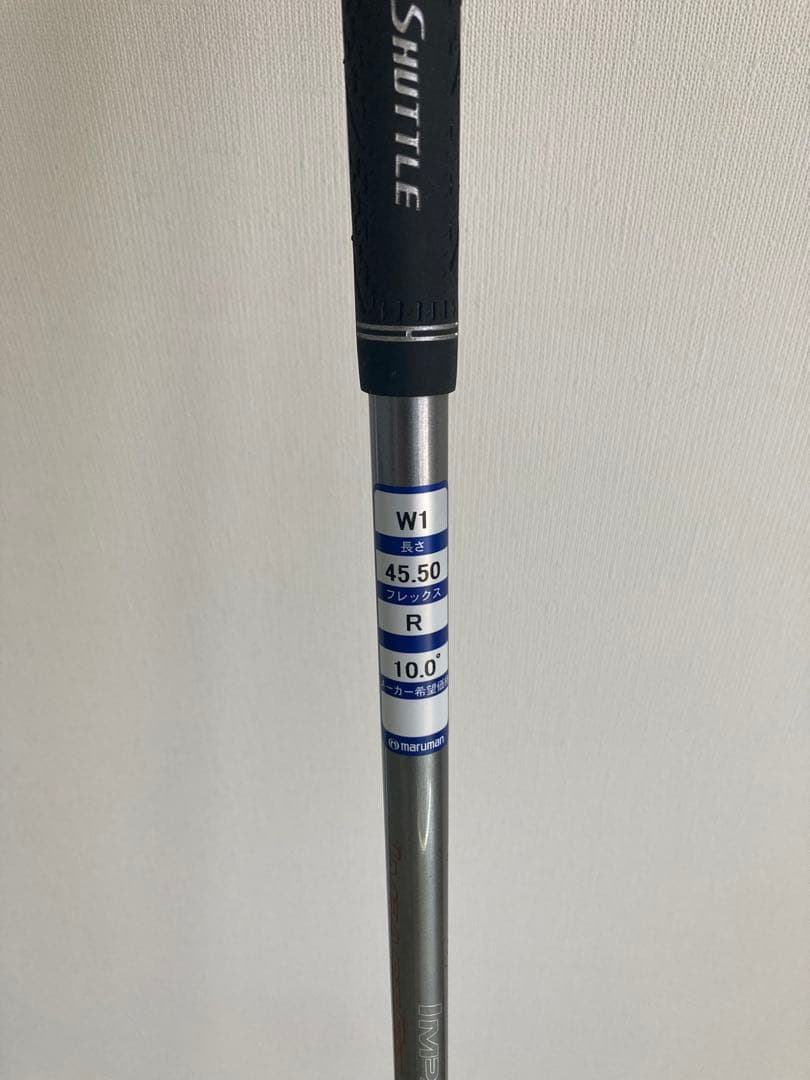SHUTTLE ドライバー 10度 ブラック