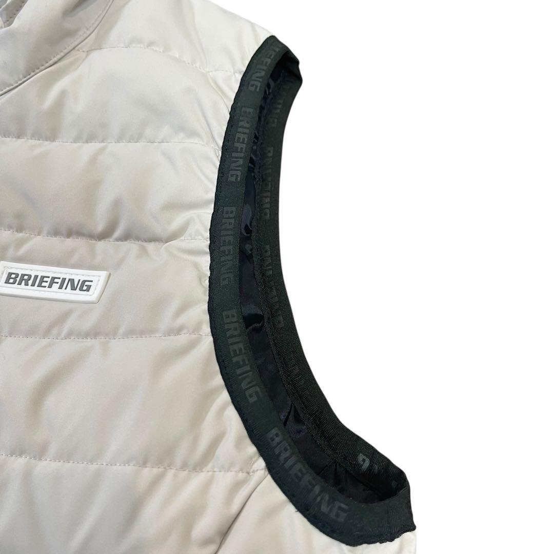 BRIEFING ×TAION サーモダウンベスト ホワイト系 サイズS