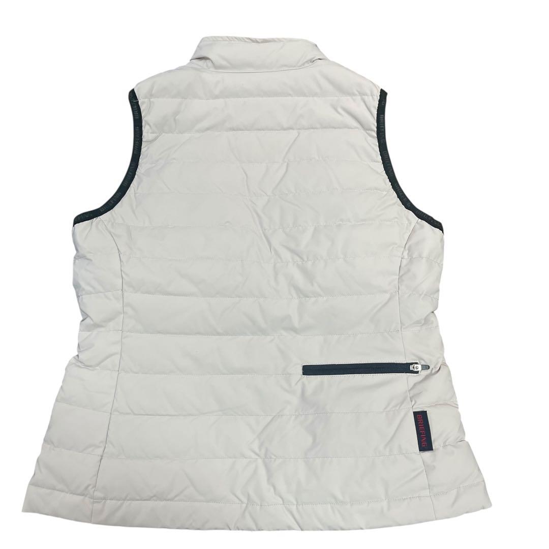 BRIEFING ×TAION サーモダウンベスト ホワイト系 サイズS