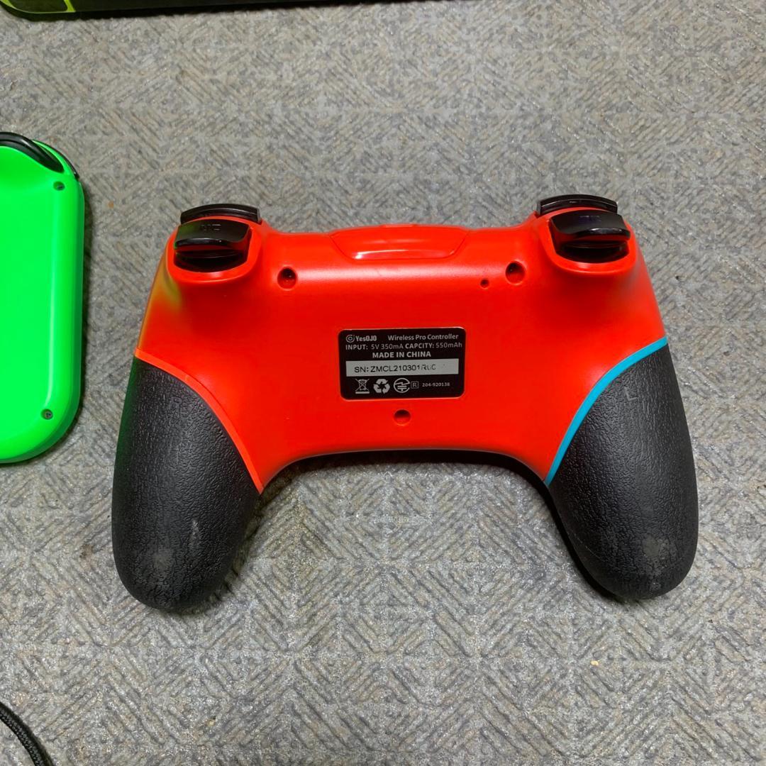 J787 Nintendo Switch 本体 Yes0J0 コントローラー