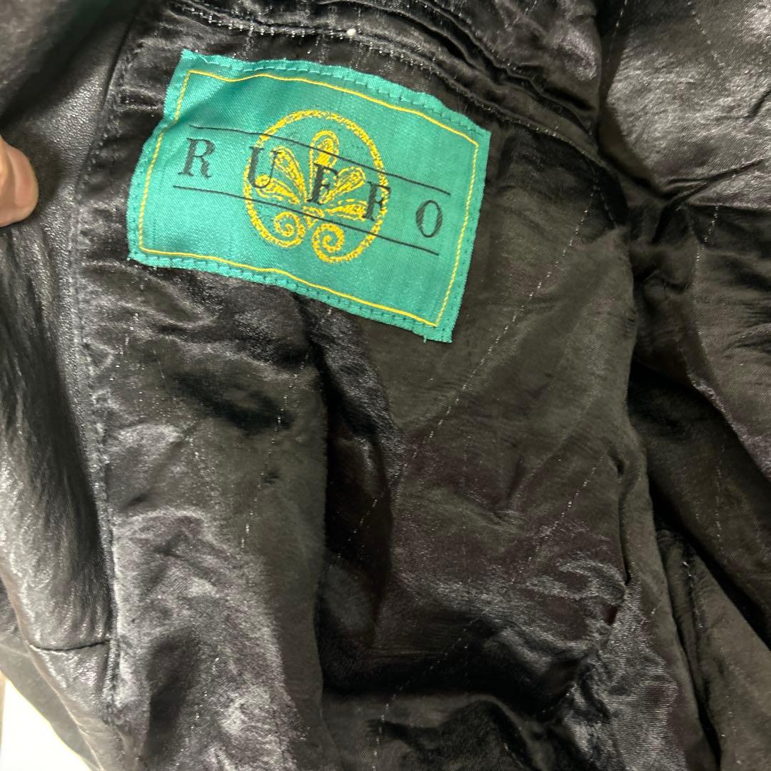 ルッフォ最高級レザーブルゾンエルメス、プラダなどのファクトリーブランドRUFFO