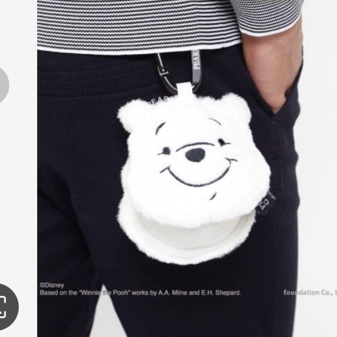 新品未使用 【PEARLY GATES 】プーさんボールポーチ