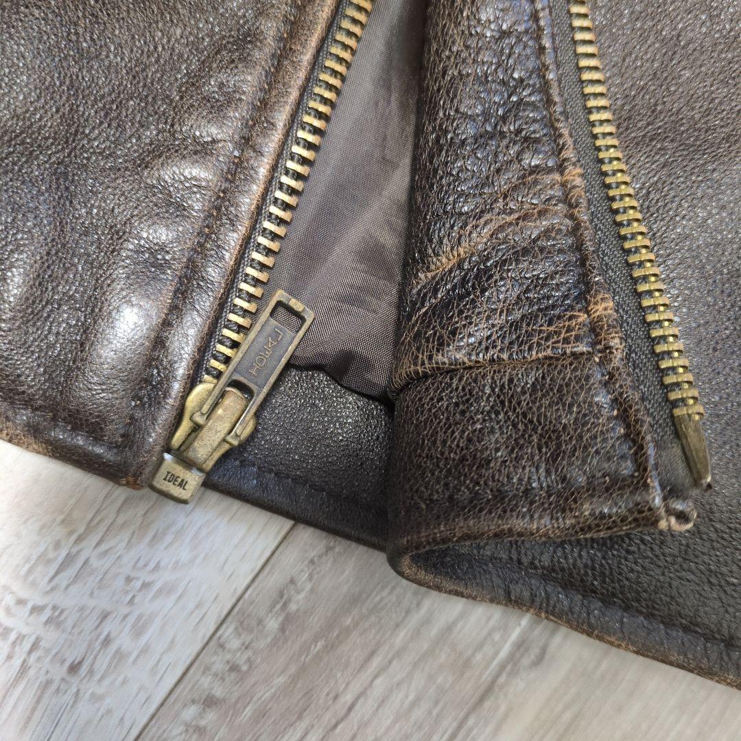 WILSONS LEATHER 本革 レザージャケット ダークブラウン M