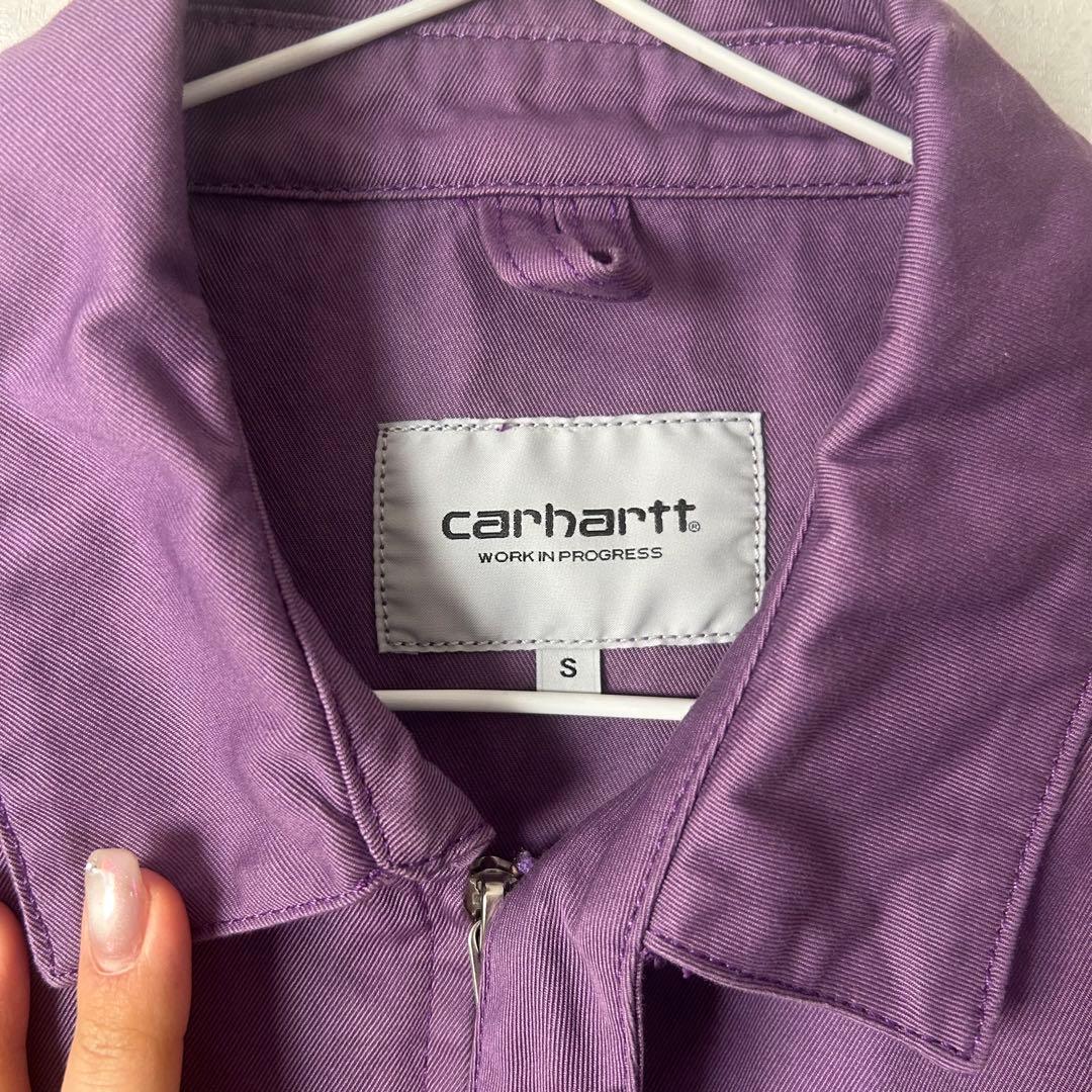carhartt パープルジャケット Sサイズ