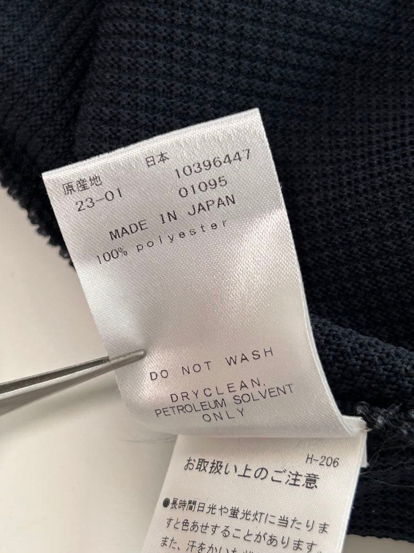 サイズ5★パーリーゲイツハイブリッドコットンクルーネックプルオーバー濃紺ネイビー