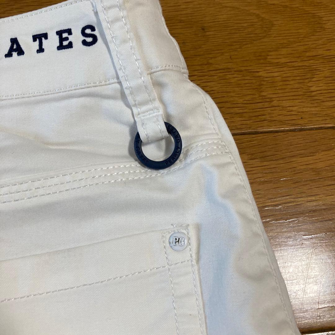 PG パーリーゲイツ　ピンクポロシャツとホワイトスカートセット