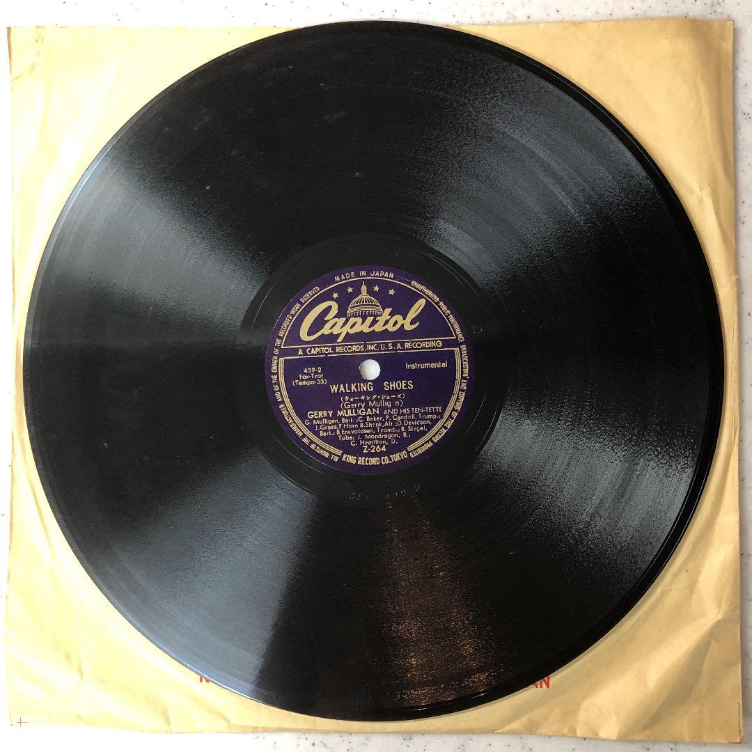 超貴重！78rpm GERRY MULLIGAN / CHET BAKER②