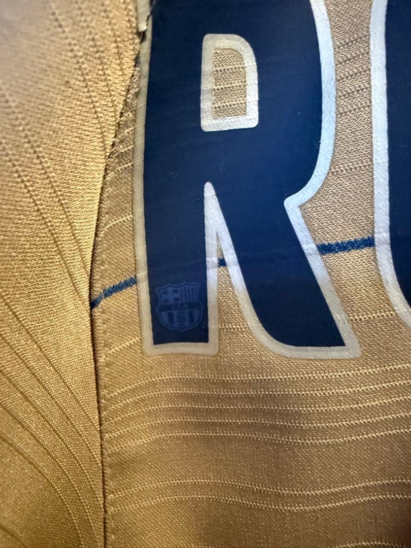 FCバルセロナ04/05アウェイユニフォームRONALDINHO 10 CL仕様