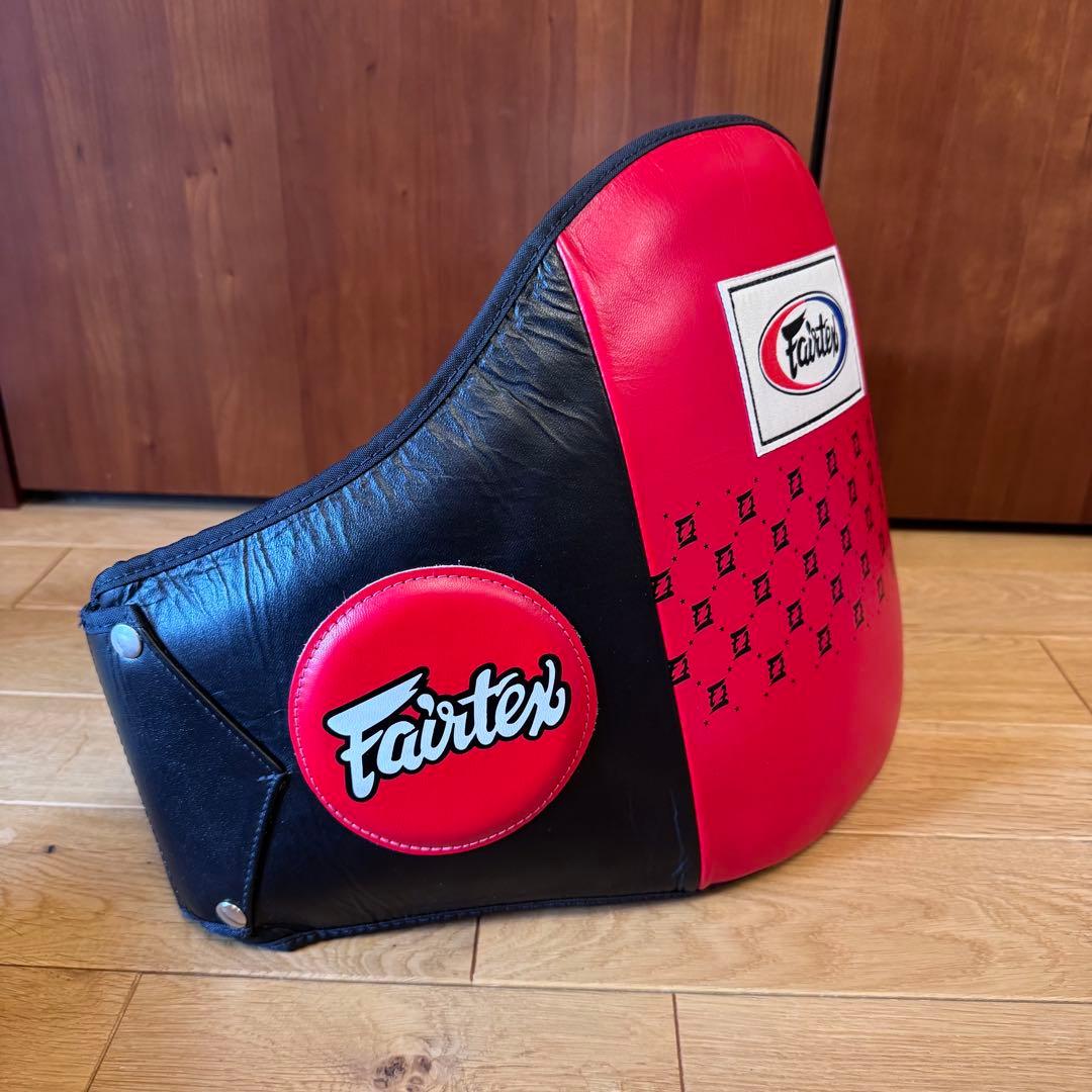 フェアテックス トレーニングギア ベリーパッド BPV1 赤　USED