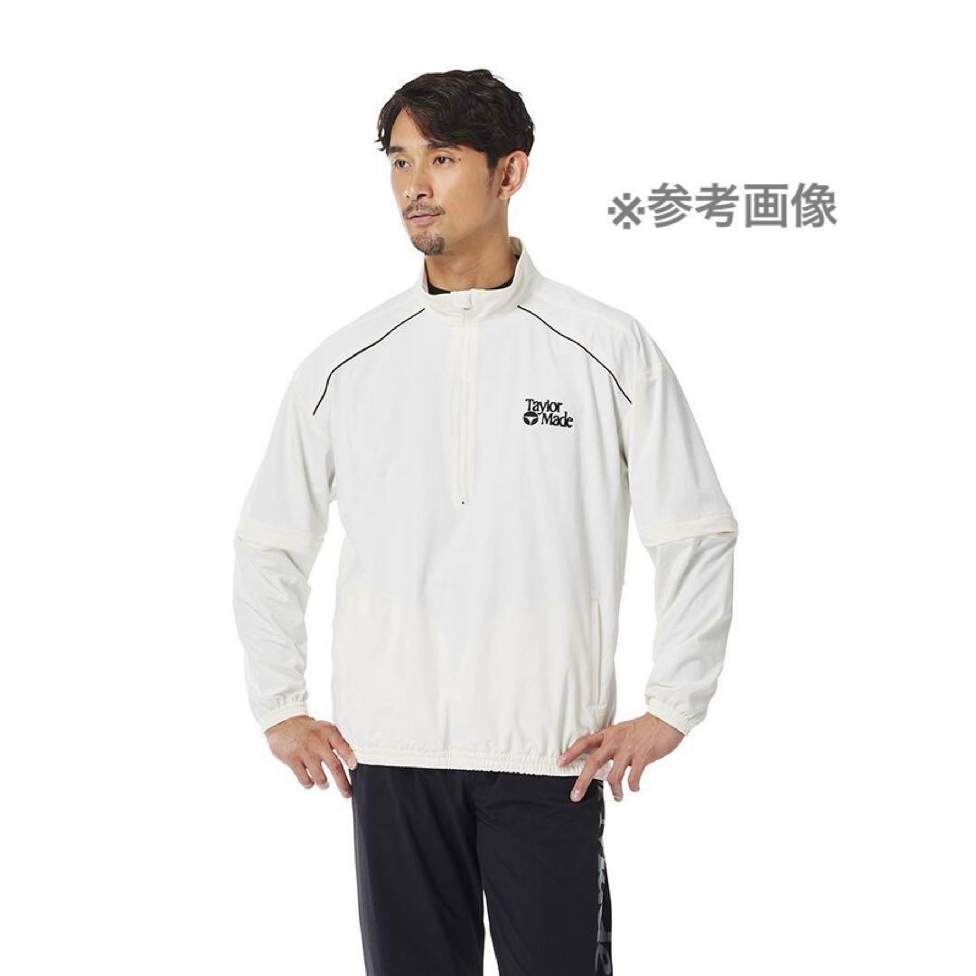 新品〈TaylorMade〉ユニセックス　ハーフジップジャケット　サイズXO