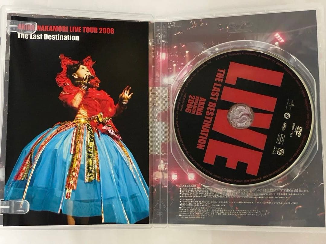 中森明菜 ライブDVD 3枚セット+おまけ付き